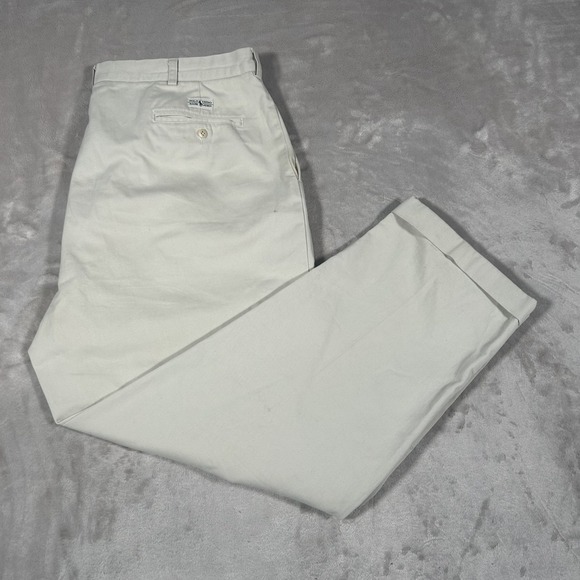 Polo Ralph Lauren Other - VTG 90s Polo Ralph Lauren Hammond Pant Men 42x30 Khaki Classic Chino Pleated